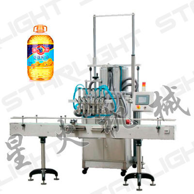 直線型食用油灌裝線
